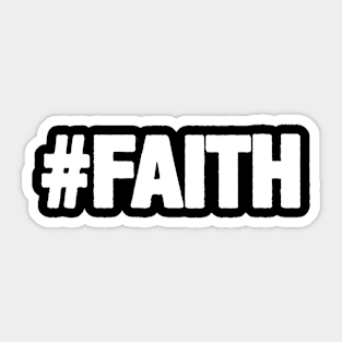 #FAITH Sticker